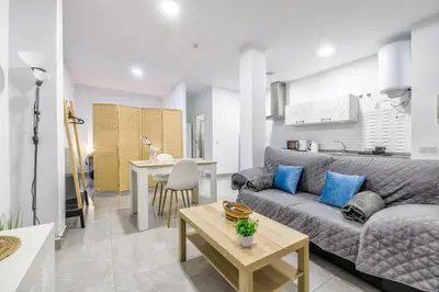 Zona de estar de Apartamentos Suite Sol