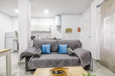 Zona de estar de Apartamentos Suite Sol