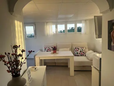 Zona de estar de La Flor del Naranjo