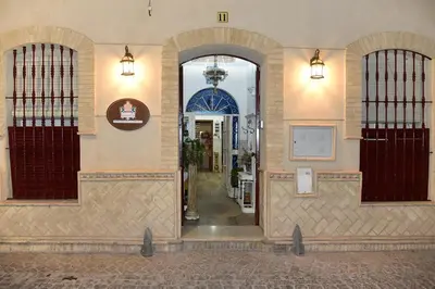 El vestíbulo o zona de recepción de Casa de la Judería Doña Pilar