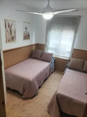 Cama o camas de una habitación en Delicias de Cordoba
