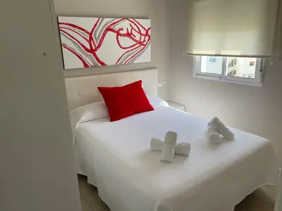 Cama o camas de una habitación en Ritual Sevilla, Fedriani