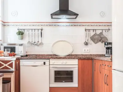 Una cocina o zona de cocina en Descanso y paz en la Juderia de Carmona