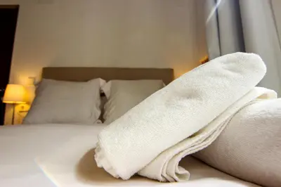 Cama o camas de una habitación en RentalSevilla Lumbreras I