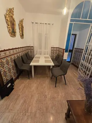 Zona de estar de Casa de la Tata la Judería Sevilla