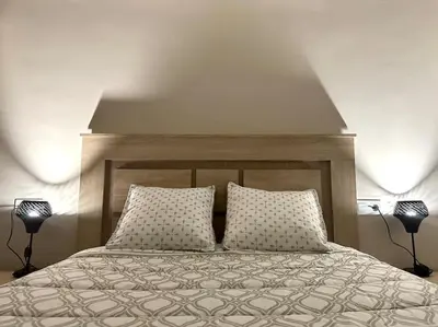 Cama o camas de una habitación en Apartamentos Rincón Andaluz 4