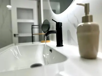 Un baño de Apartamentos Rincón Andaluz 4