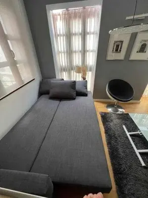 Cama o camas de una habitación en Casa Sol. Casa con garaje.