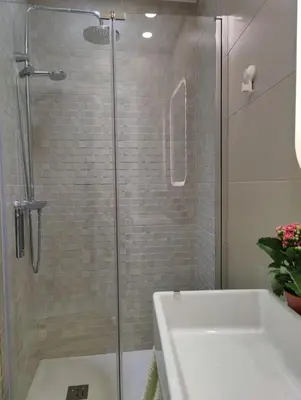 Un baño de Luminoso Apartamento Exterior en el Centro con Balcón y Patio