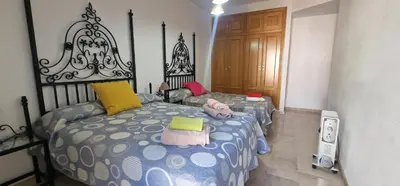 Cama o camas de una habitación en Juderia House in Cordoba