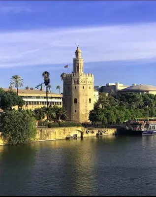 Vista de un río cerca de este apartamento