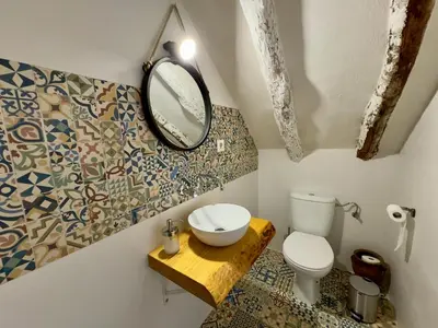 Un baño de CASA MARÍA LA ROMANA
