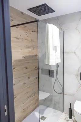 Un baño de Apartamentos MLC Ciudad de Linares
