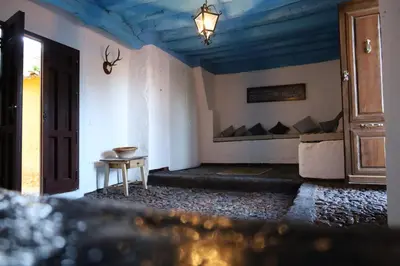 Zona de estar de Casa Rural El Ayozar