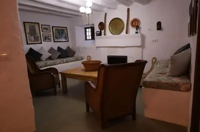 Zona de estar de Casa Rural El Ayozar
