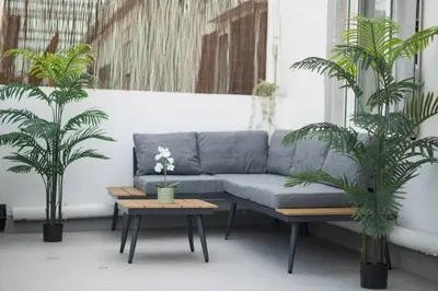 Zona de estar de Ático ISPAL con Terraza en Centro