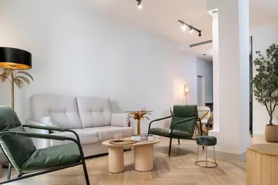 Zona de estar de Magno Apartments Amistad