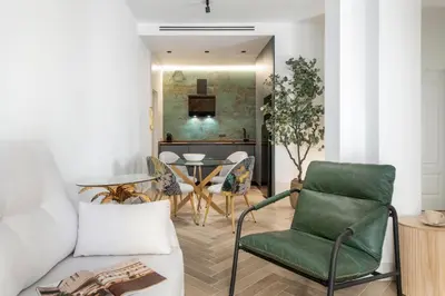 Zona de estar de Magno Apartments Amistad