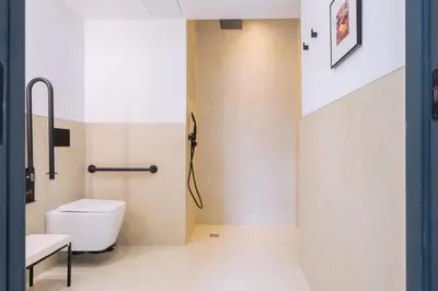 Un baño de Luxury Apartment overlooking Casa Pilatos