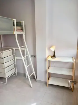 Litera o literas de una habitación en Santa Justa Dodo Apartment