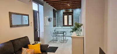 Zona de estar de Relator Suites