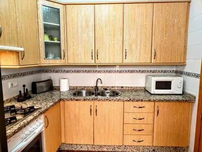 Una cocina o zona de cocina en El Balcón de Zuheros