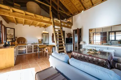 Una cocina o zona de cocina en Casa Rural con encanto y vistas a la Sierra