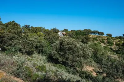 Paisaje cerca de este chalet de montaña