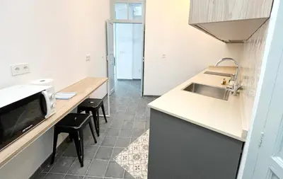 Una cocina o zona de cocina en La Llave de la Corredera