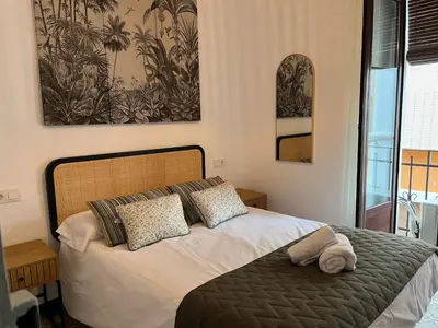 Cama o camas de una habitación en La Llave de la Corredera