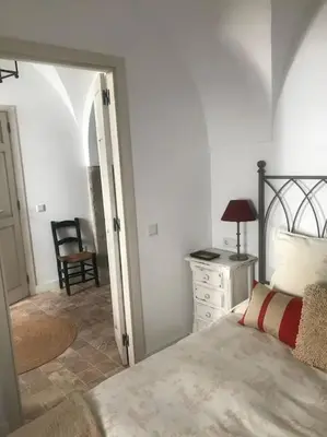 Cama o camas de una habitación en Casa Rural Rafaela