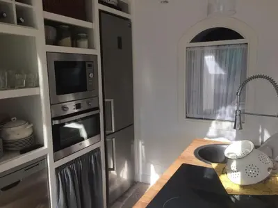 Una cocina o zona de cocina en Casa Rural Rafaela
