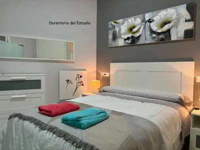 Cama o camas de una habitación en Casa Yaye Centro Écija