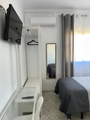 Cama o camas de una habitación en Apartamento Mas y Prat nº 19 Ecija