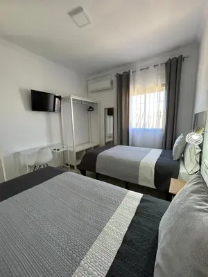 Cama o camas de una habitación en Apartamento Mas y Prat nº 19 Ecija