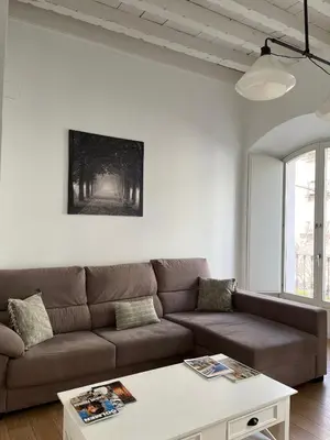 Zona de estar de Balcones de Jauregui Premium Apartment