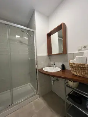 Un baño de Balcones de Jauregui Premium Apartment
