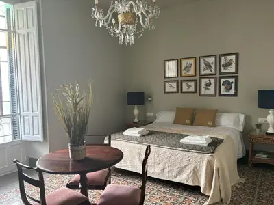Cama o camas de una habitación en La Morada del Pintor