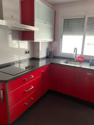 Una cocina o zona de cocina en Alojamiento Carioca