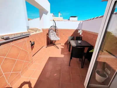 Un balcón o terraza de Ático Centro Antequera