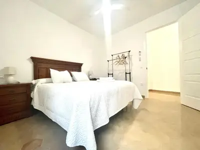Cama o camas de una habitación en Descanso en el Corazón: Córdoba