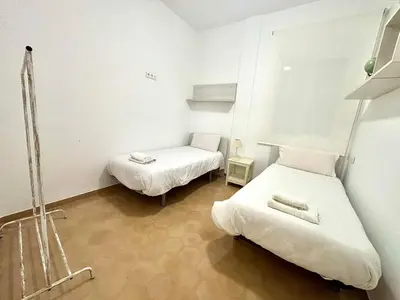 Cama o camas de una habitación en Descanso en el Corazón: Córdoba