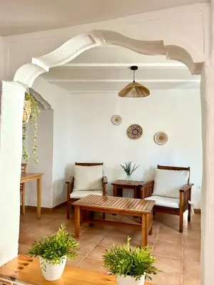 Zona de estar de Casita Villares