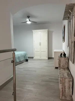 Cama o camas de una habitación en Casa Pedro