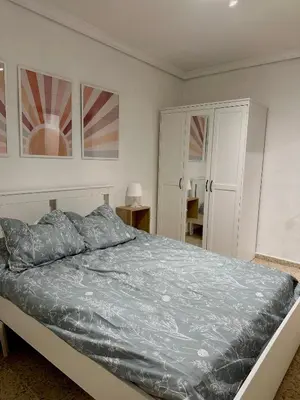 Cama o camas de una habitación en Apartamento en Sevilla