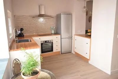 Una cocina o zona de cocina en Casa de la Abuela Dolores