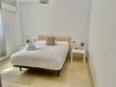 Cama o camas de una habitación en 9753 Apartamento Corte Ingles