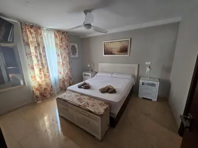 Cama o camas de una habitación en Azahar
