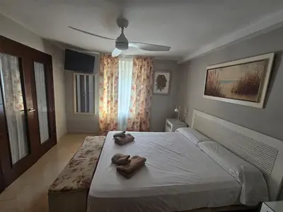 Cama o camas de una habitación en Azahar