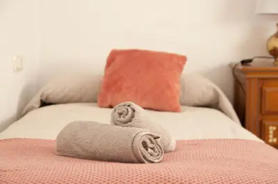 Cama o camas de una habitación en El Encanto de Miraflores